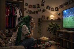 زنانی که فوتبال را عاشقانه‌تر از مردان دنبال می‌کنند، اما کمتر دیده می‌شوند