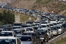 ترافیک سنگین در محورهای هراز و کندوان