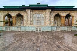 عکس | خسارات وارده به کاخ سبز در مجموعه سعدآباد در پی بمباران دشمن