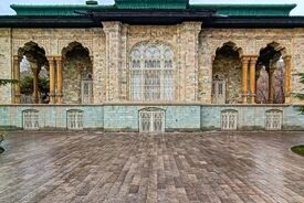عکس | خسارات وارده به کاخ سبز در مجموعه سعدآباد در پی بمباران دشمن