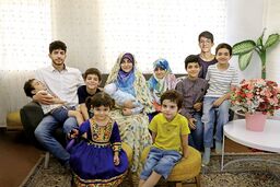 ببینید | مادر دهه شصتی با ۱۰ فرزند!
