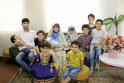 ببینید | مادر دهه شصتی با ۱۰ فرزند!
