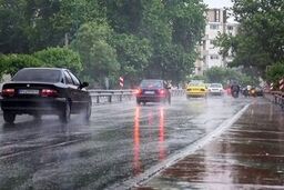 برف و باران و وزش باد شدید در تهران