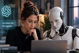 وقتی انسان‌ها از هوش مصنوعی تقلید می‌کنند؛ ردپای ChatGPT در گفت‌وگوهای روزمره