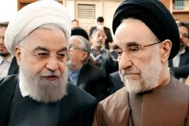 فرهیختگان: شایعه خروج خاتمی و کودتای نافرجام ابزار جنگ روانی ترامپ است