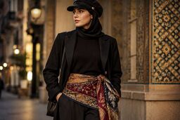 اکسسوری قدیمی، استایل امروزی؛ بازگشت شال دور کمر
