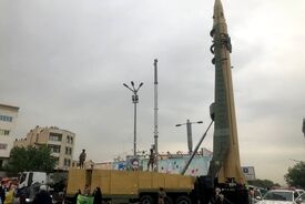 اصابت موشک‌های ایران به نزدیکی دفتر نتانیاهو