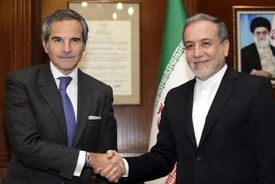 عراقچی با مدیرکل آژانس بین‌المللی انرژی اتمی دیدار کرد + فیلم