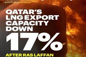 حمله موشکی به قطر؛ کاهش ۱۷ درصدی ظرفیت صادرات LNG و نگرانی آسیا