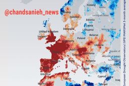 تابستان‌های اروپا = گرم‌تر و خشک‌تر | چه کسی بیشترین آب را مصرف می‌کند؟