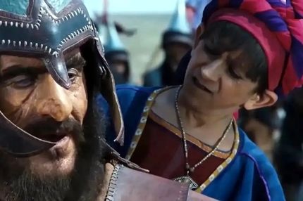 سال 1400؛ «غلام بچه شرحبیل» سریال مختار در 44 سالگی و در کنار دخترش
