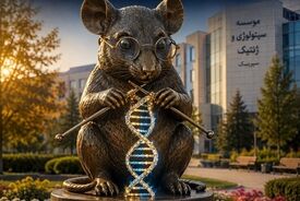 عجیب‌ترین مجسمه دنیا؛ ادای احترام به موشی که تاریخ پزشکی را تغییر داد