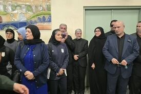 تیم ملی فوتبال بانوان وارد مرز بازرگان شد