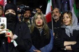 ببینید | پخش کنسرت خواننده زن لبنانی در باغ فردوس تهران!
