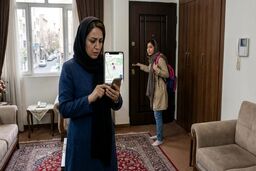 مادری که هر بار دخترش از خانه خارج می‌شود، تا برگشتنش ده‌ها بار موقعیتش را روی موبایل چک می‌کند
