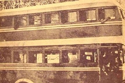 اولین اتوبوس دوطبقه تهران در هشتاد سال پیش (عکس)
